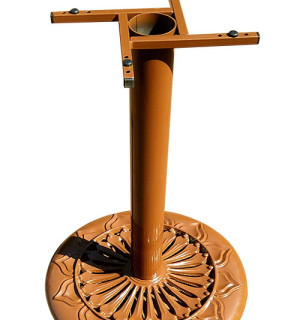 Стійка чавунна для столу Споліто 530/1110/60